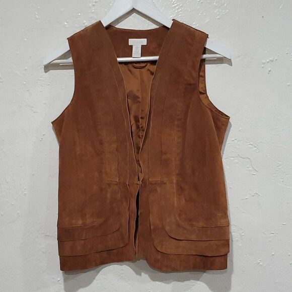 Genuine Suede Vest Size S - Picture 1 of 10